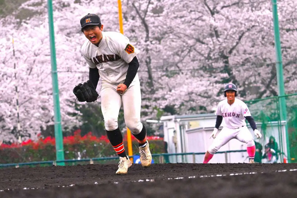 【画像・写真】東大生輩出の進学校に逸材出現！メジャースカウト「松井裕樹のようだ！」　川和の浜岡蒼太が衝撃13K発進