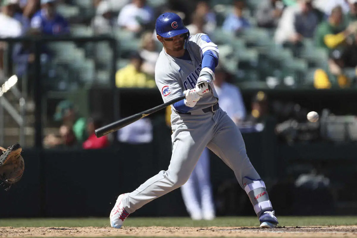 【画像・写真】カブス・鈴木誠也（AP）