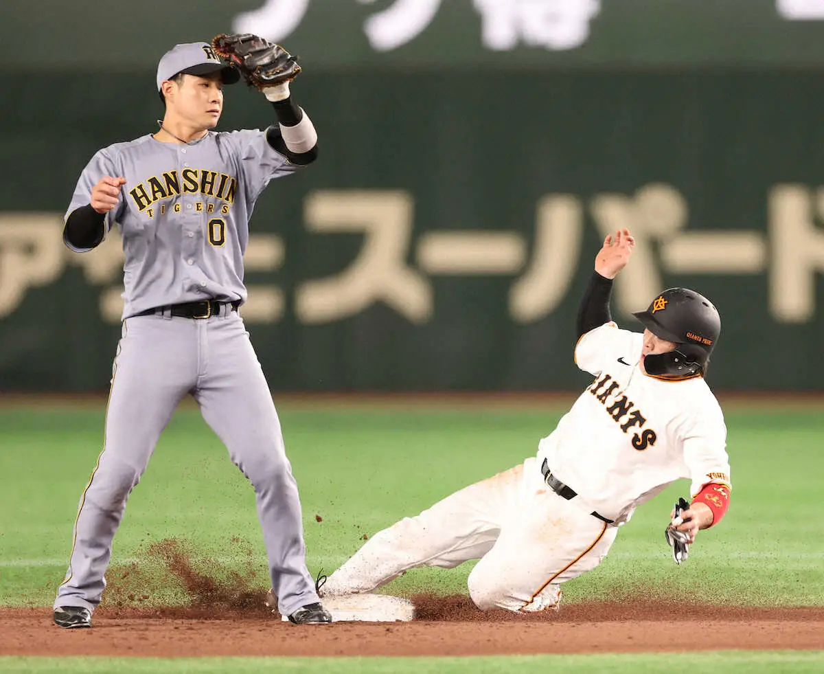 【画像・写真】巨人が今季初の首位陥落　阪神に開幕3連敗は21年ぶり屈辱　2安打押し出し1点だけで0―1、初の零敗