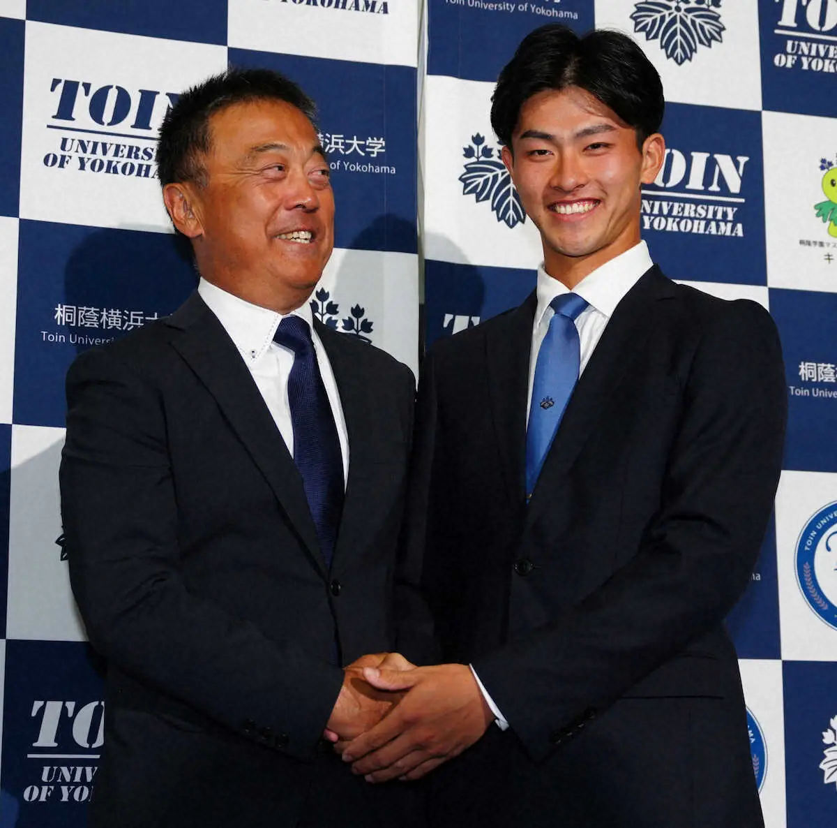 【画像・写真】楽天・古謝の恩師　桐蔭横浜大・斉藤監督　母校での自主トレ見て2桁勝利確信