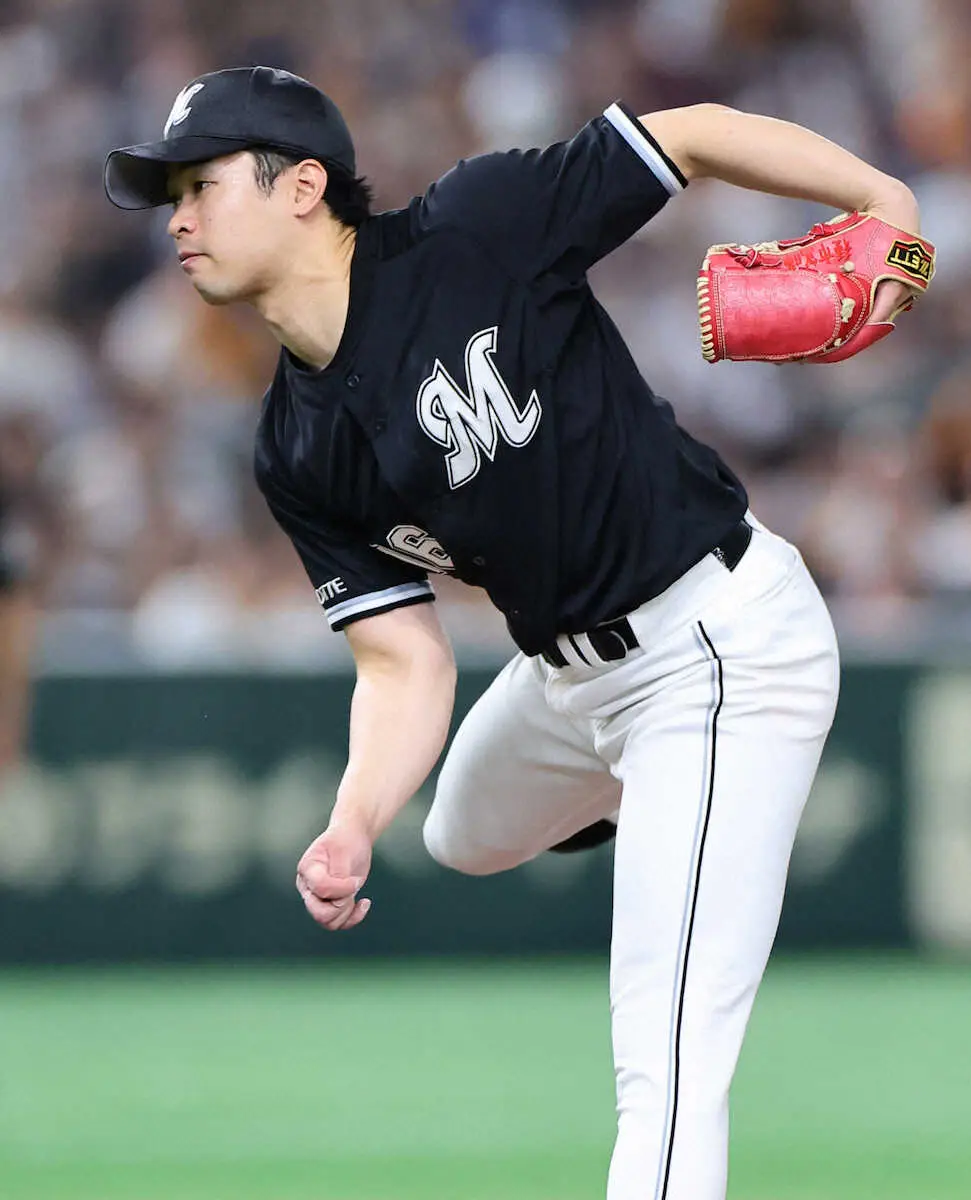 【画像・写真】ロッテ・種市「課題を改善」誓う今季初勝利　自身5連勝中の西武戦へ意気込み