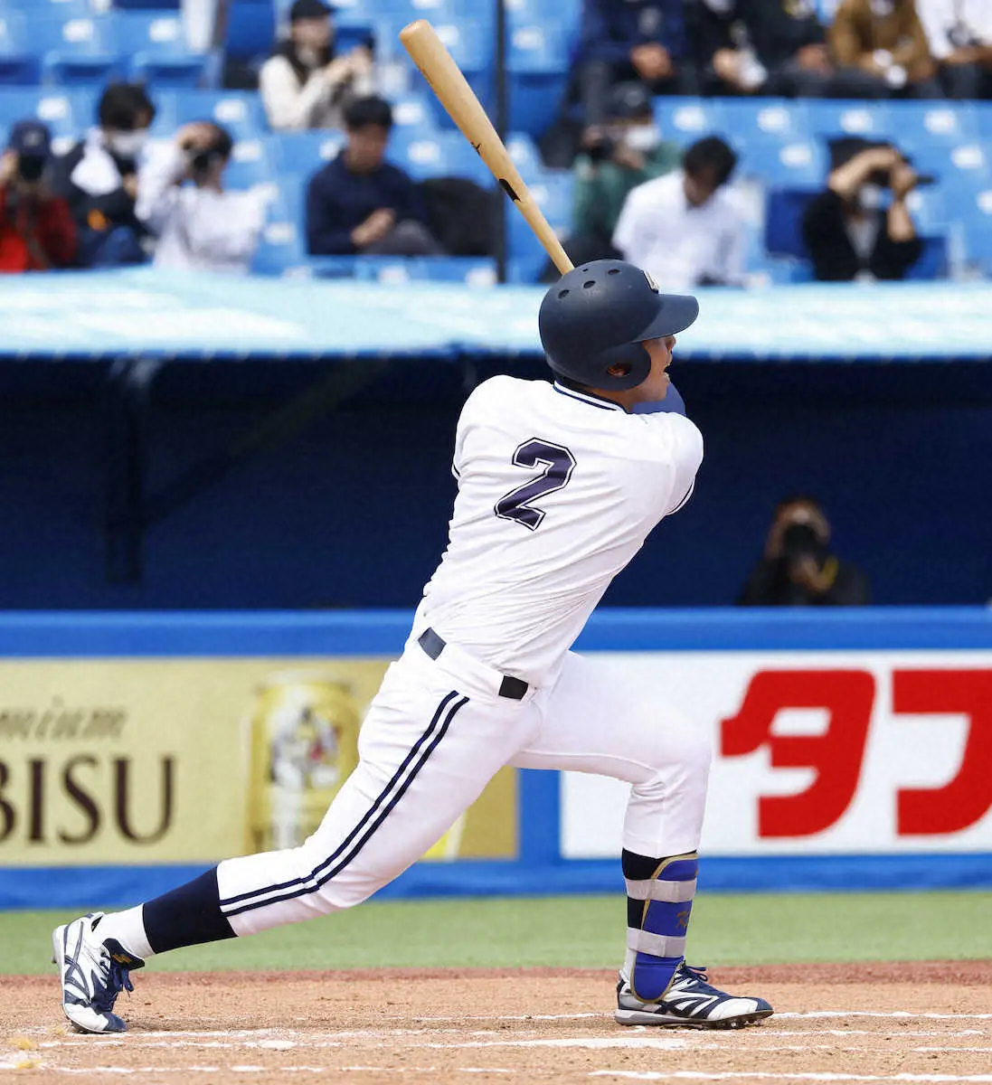 【画像・写真】中大・伊藤櫂が決勝2ラン「どんどん初球からいく攻める気持ちで打った」オフの成果で通算5号