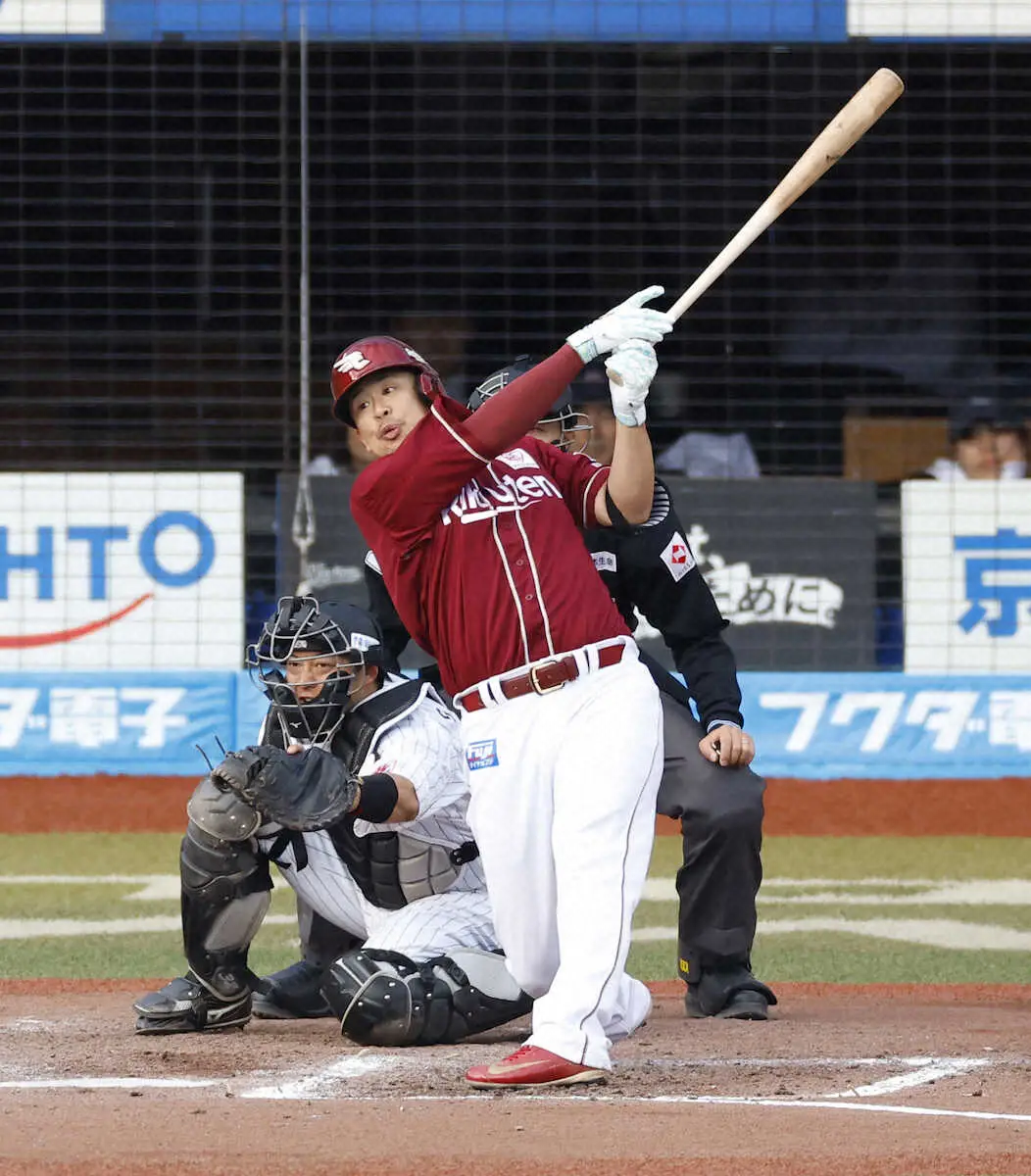 【画像・写真】楽天・浅村栄斗が“お目覚め”8試合目で1号先制2ラン！　日本ハム・伊藤は同戦2年ぶり被弾