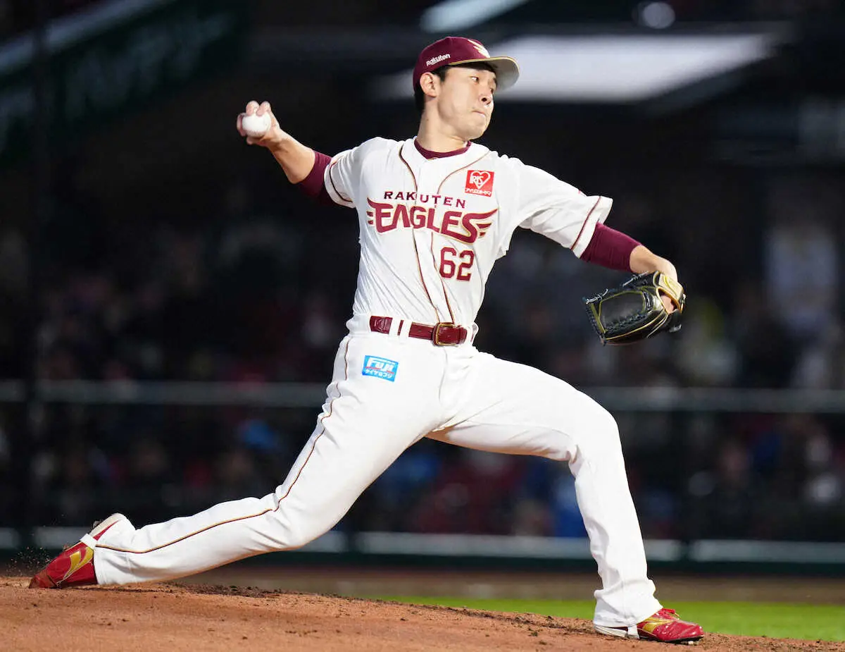 【画像・写真】楽天・西口直人が2年ぶり本拠地で3者三振！涙ぐむファンも…川崎憲次郎氏「戻って来た」