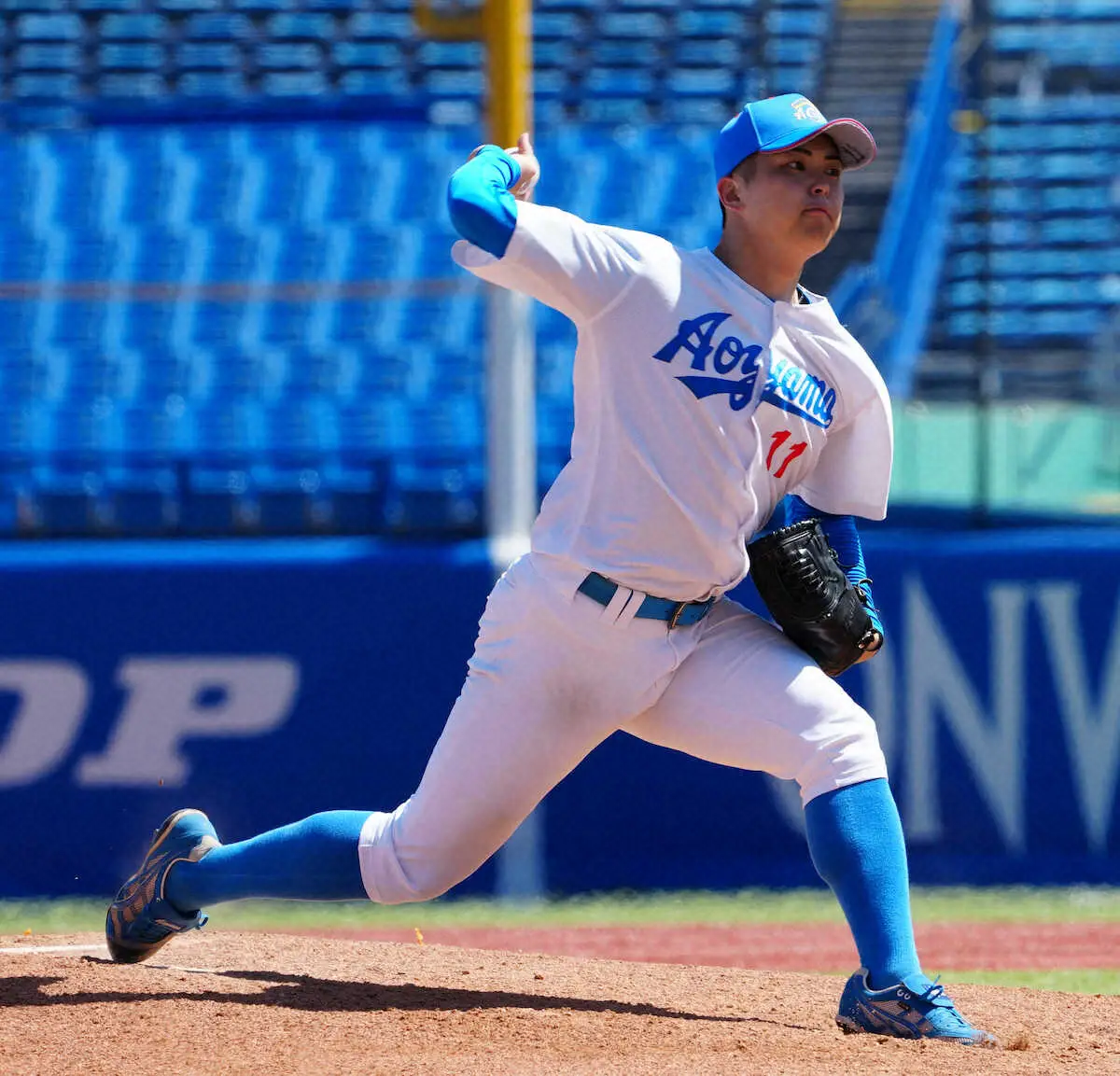 【画像・写真】「エースとしての立場がなくなる…」青学大・中西聖輝が入魂の初完封　安藤監督の期待に応える