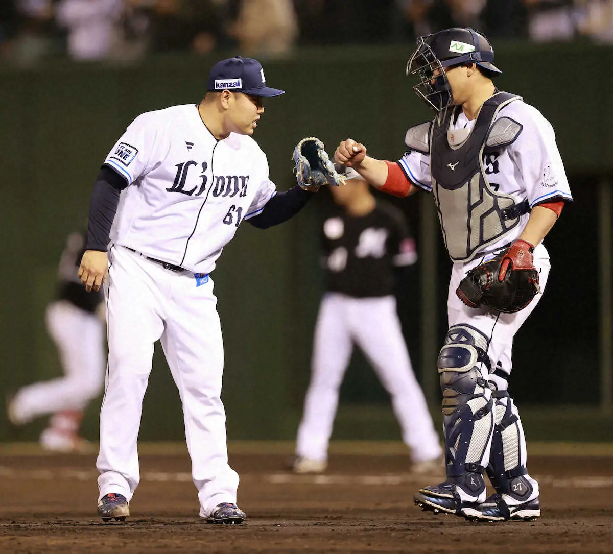 【画像・写真】西武　守護神・平良海馬が3年ぶりセーブ　2点リードで無安打無失点に抑え「先頭が切れたのが大きかった」
