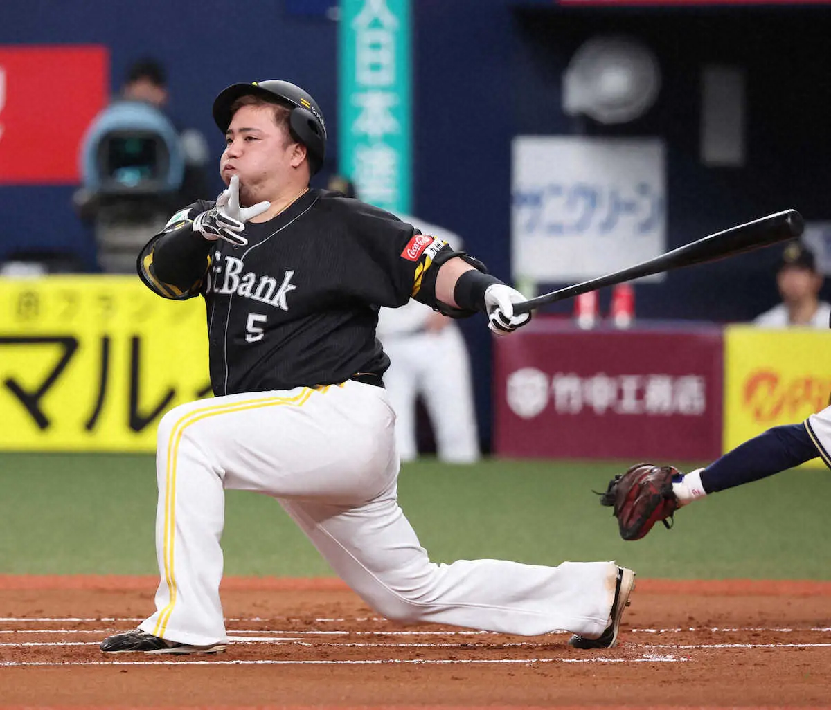 【画像・写真】ソフトバンク今季初のドロー…再三の好機もあと1本が出ず　前田純5回1失点　周東通算200盗塁