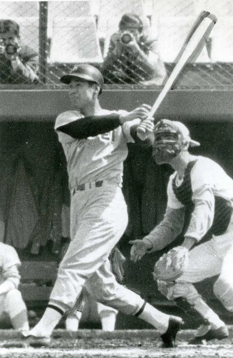 【画像・写真】法大時代の田淵のバッティング