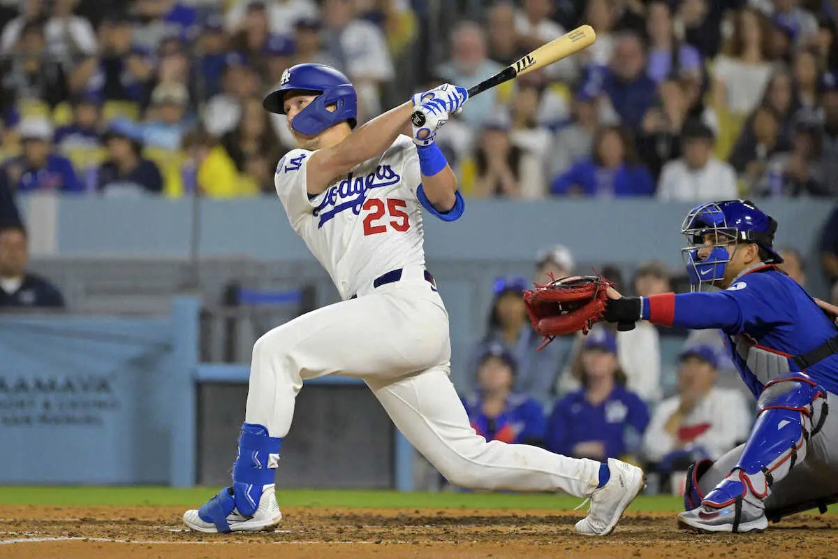 【画像・写真】両リーグ首位タイ6号で山本由伸援護のエドマンが右腕を絶賛「非凡。支配的。見ているだけで楽しい」