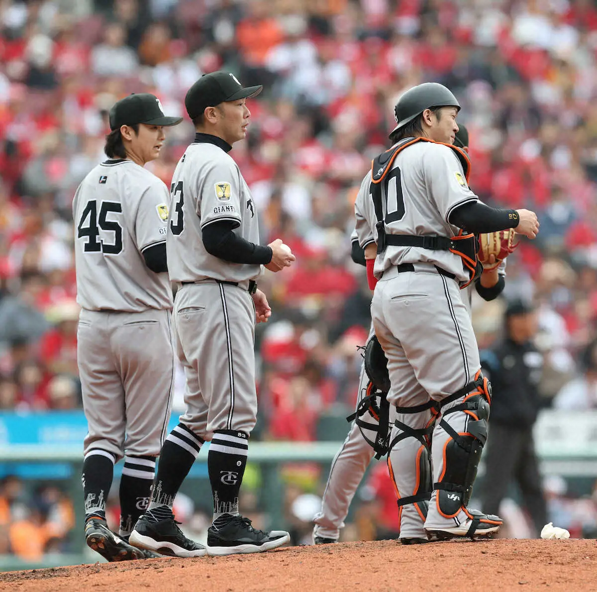 【画像・写真】巨人・阿部監督「素晴らしい投球」と床田に脱帽　赤星は「責めらんない」キャベッジは「大丈夫そう」
