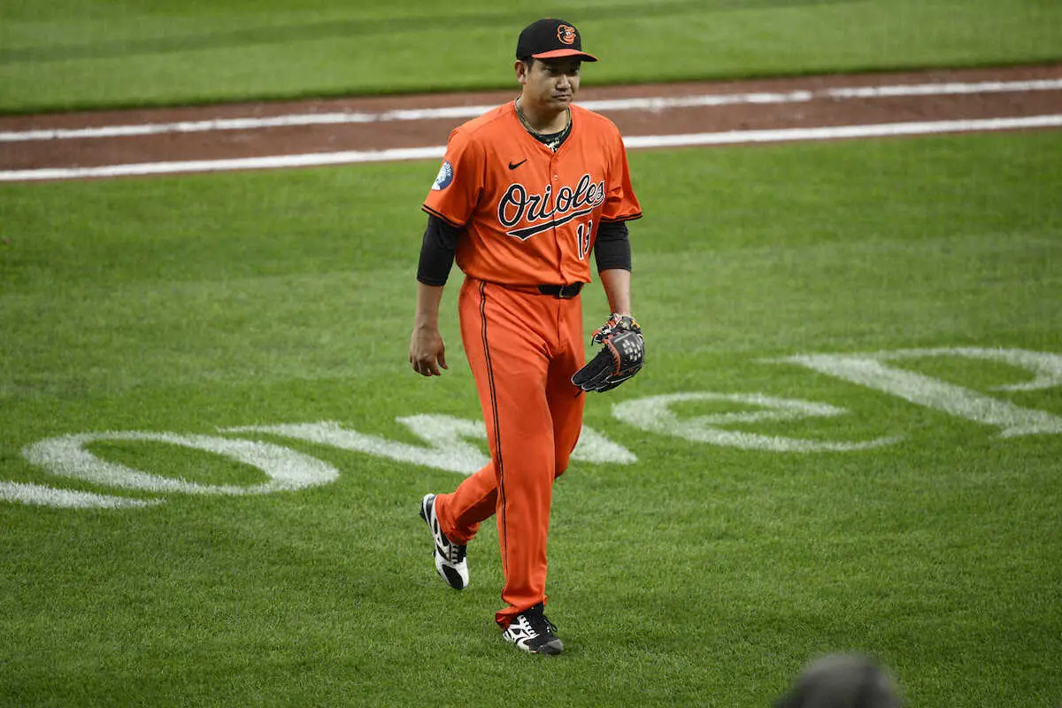 【画像・写真】オリオールズ菅野智之　本拠初陣は5回途中3失点で2勝目ならず　味方打線援護で黒星が消え、チームは勝利