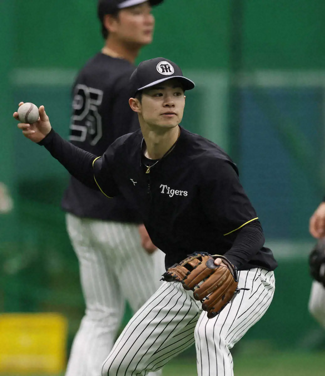 【画像・写真】阪神・中野　自身初3戦連続猛打賞へ「今の状態をキープ」“連休”はリフレッシュ