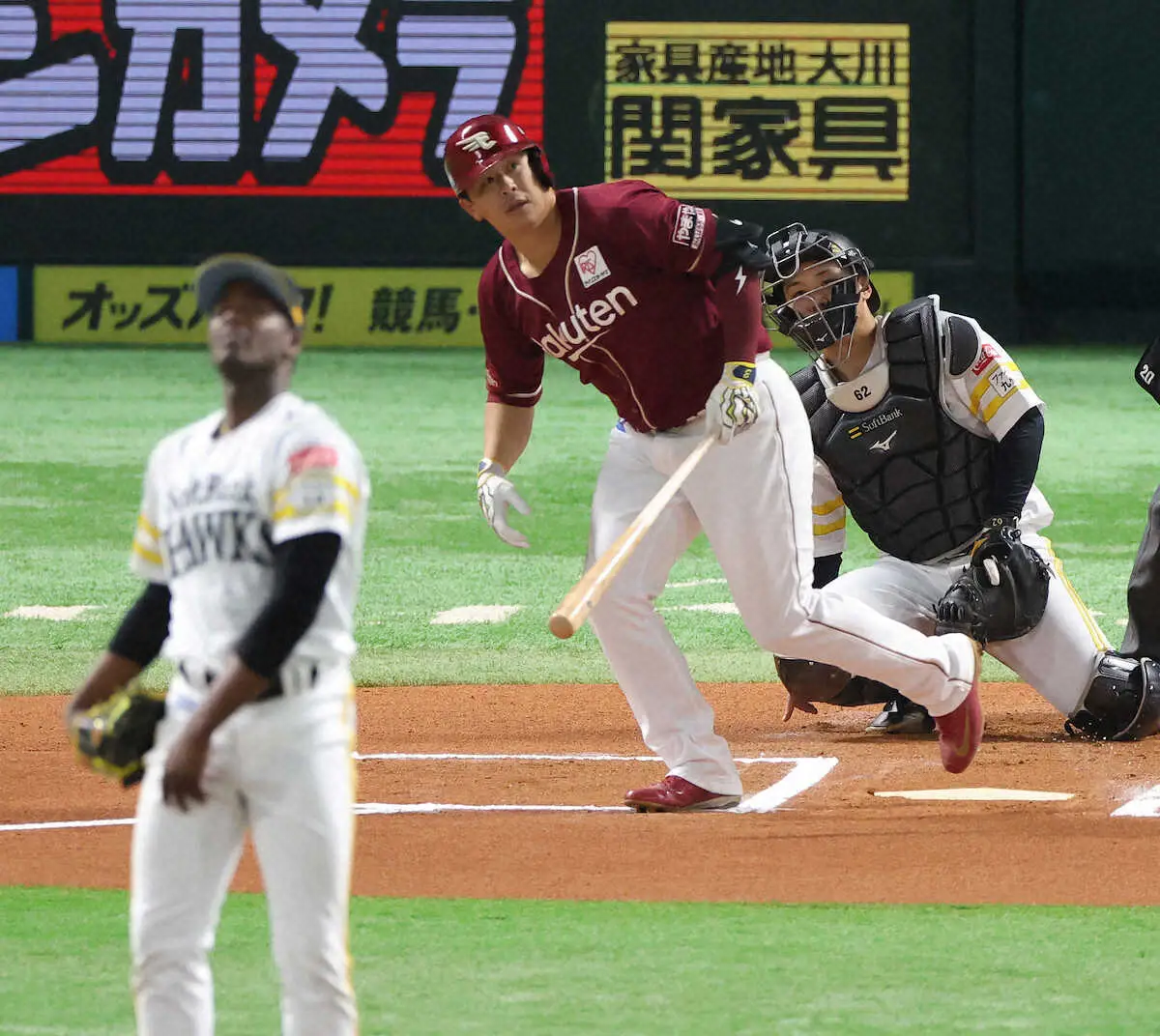 【画像・写真】楽天・浅村栄斗　史上47人目の通算300号に王手！モイネロ撃ち先制2号ソロ