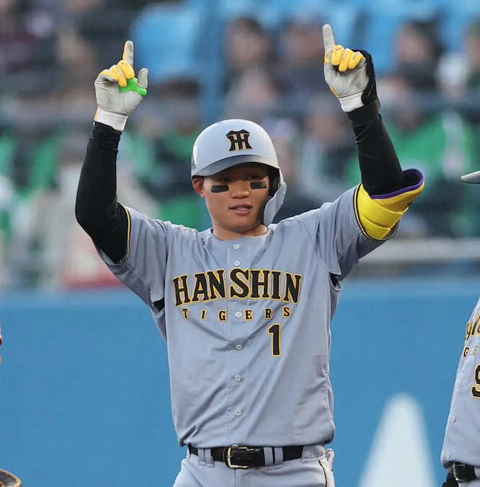 【画像・写真】阪神・森下　前日に先発・才木に援護約束「カバーしたい」“地方の鬼”が有言実行の決勝打