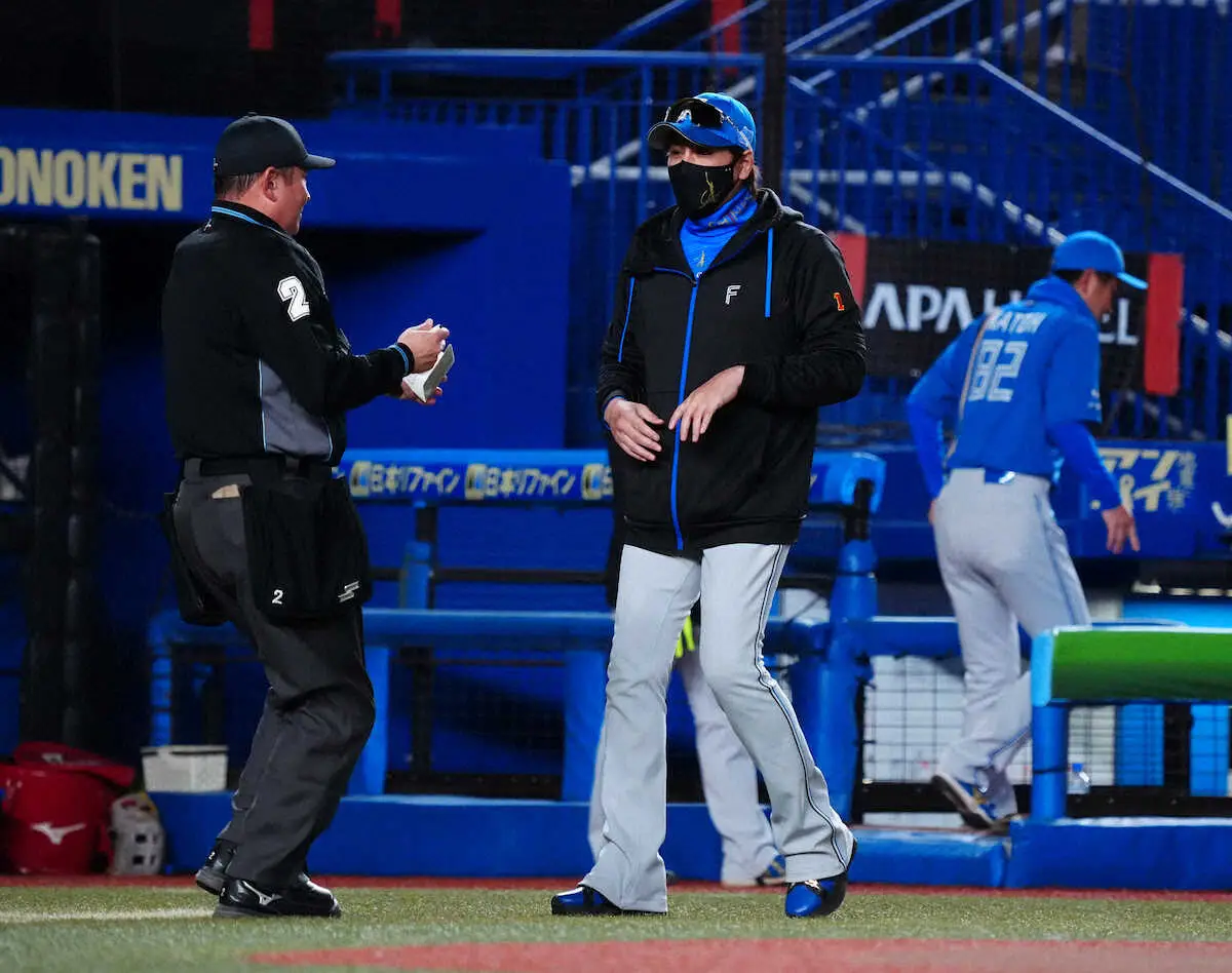 【画像・写真】新庄日本ハム　敵地の連勝「7」で止まる　ロッテに完敗…犠打ゼロ“日本記録”は「16」に伸ばす