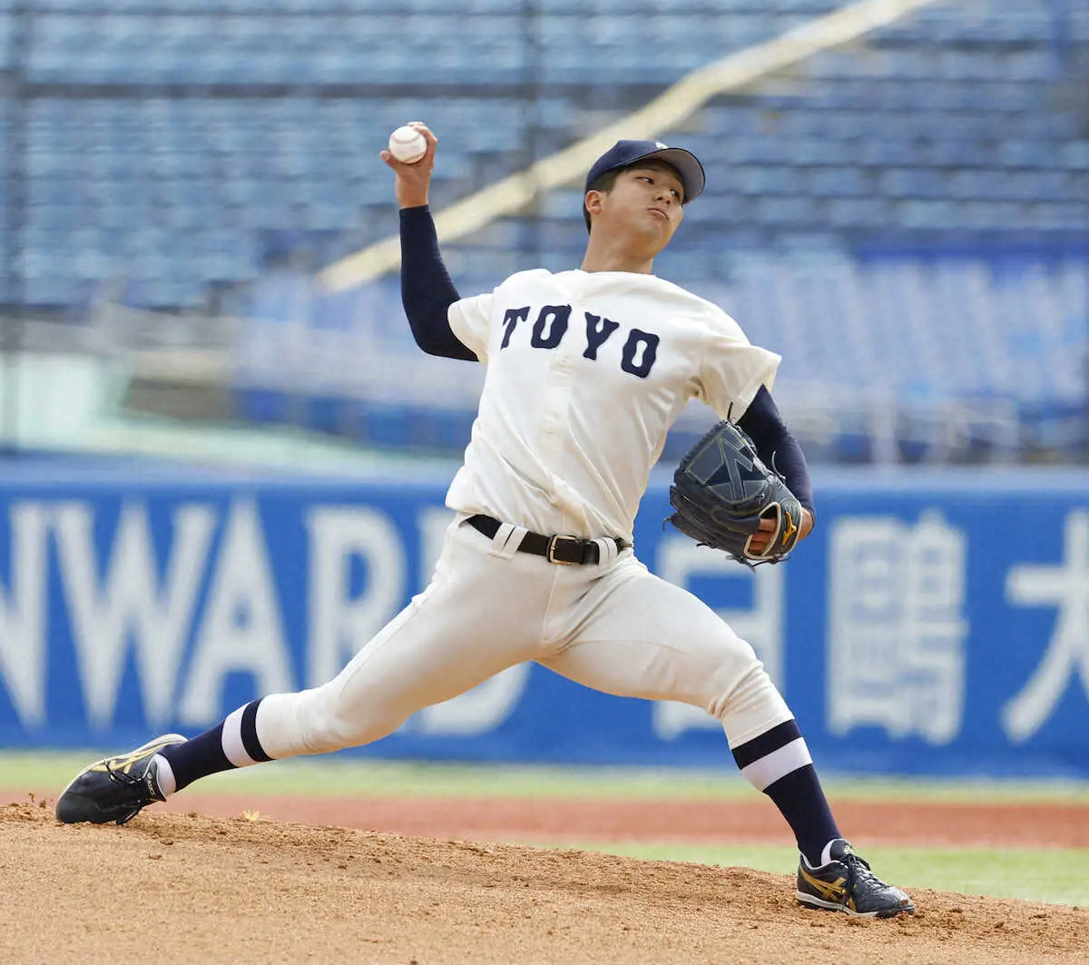 【画像・写真】ドラフト候補の東洋大・島田が92球で2失点完投　「打たせて取る投球ができた」東都大学