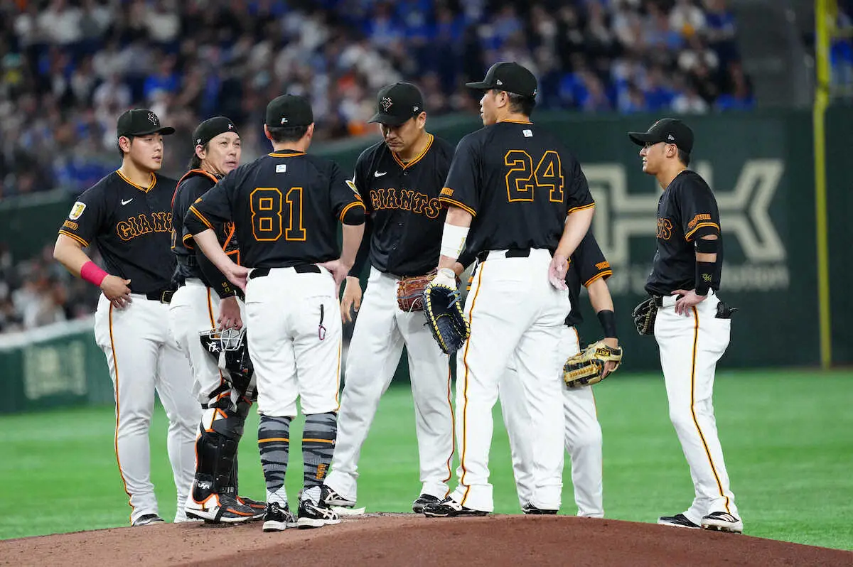 【画像・写真】巨人・田中将大がっくり「今日はちょっとネガティブなことしか出ない」「かなり迷惑かけた」