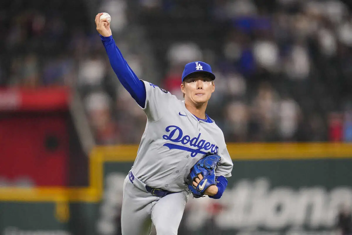 【画像・写真】ドジャース・山本由伸（AP）