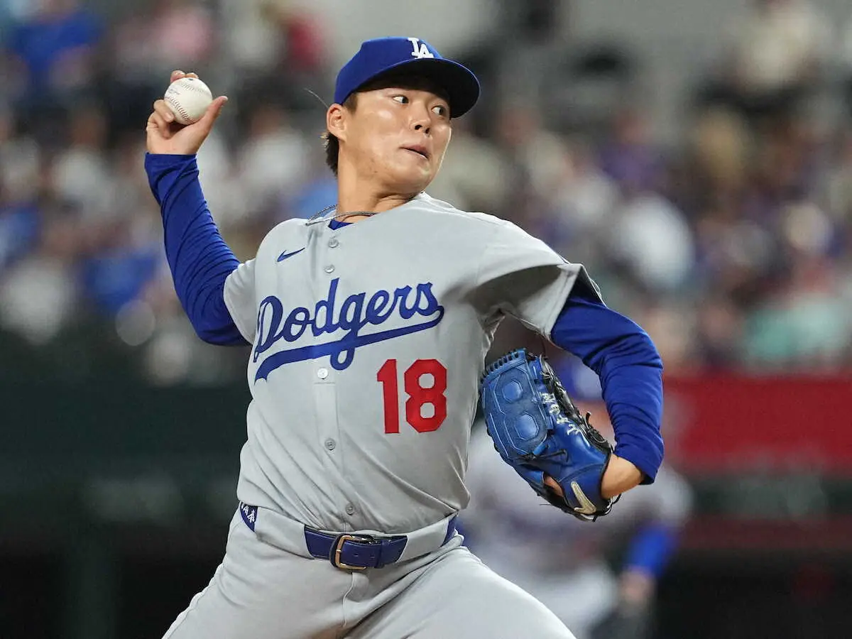 【画像・写真】山本由伸　レンジャーズ戦初回3者凡退で12イニング連続無失点　剛腕デグロムと先発対決