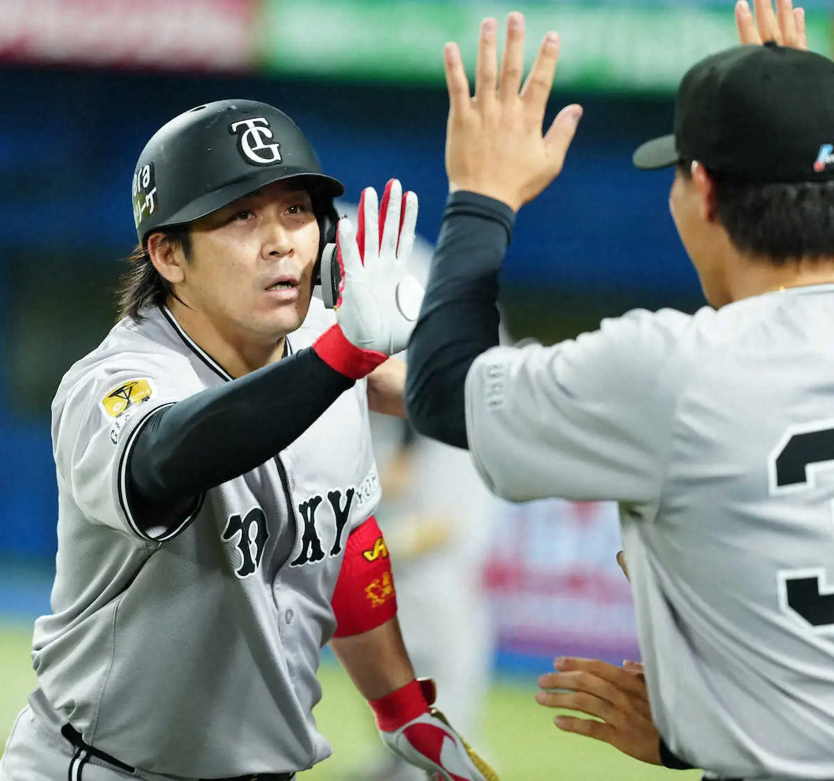 【画像・写真】巨人・甲斐拓也「しっかり振りました」8回に貴重な一発！17戦ぶり2号に「よかったです！よかった」