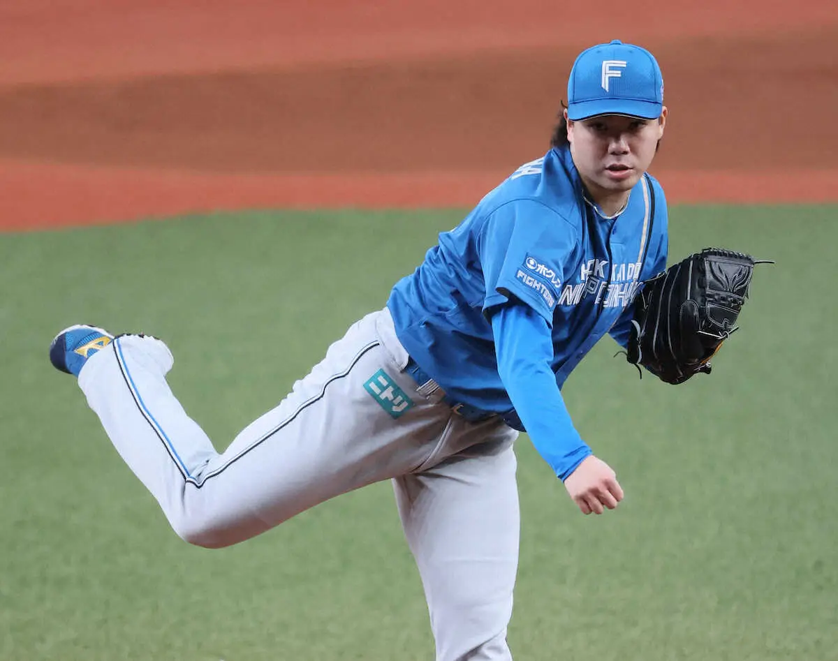 【画像・写真】日本ハム　金村が4月で2度目完封、開幕投手ではダルビッシュ以来17年ぶり　首位オリ連破で1差接近　