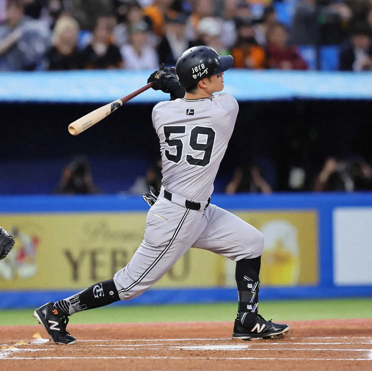 【画像・写真】巨人・若林楽人が止まらない！今季1号は同点弾　ケラー初回2失点も泉口との好調1・2番コンビで追いつく