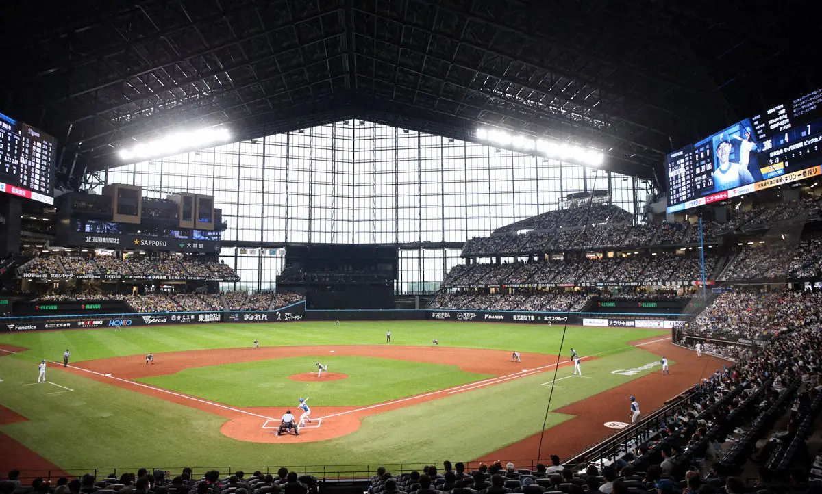 【画像・写真】日本ハム本拠地　エスコンフィールドのガラスウォールがギネス世界記録に認定