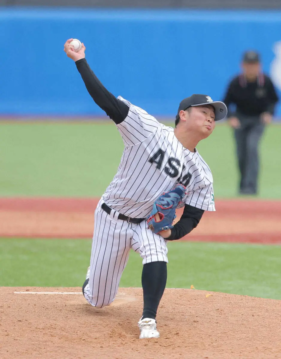 【画像・写真】亜大・井上　満点リリーフ！5連投で早くも4勝目「自分はピンチの方が燃える」