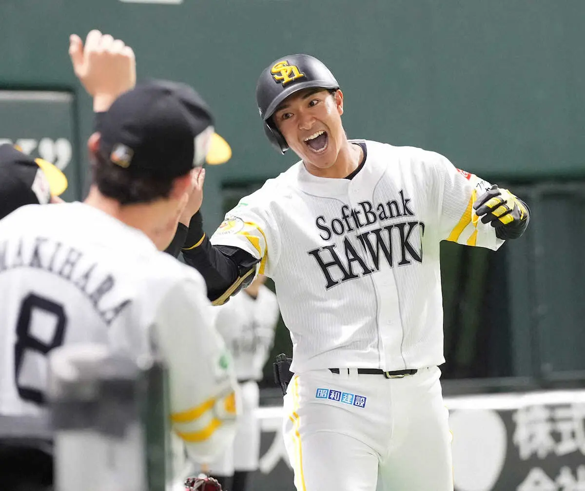 【画像・写真】ソフトバンク・柳町“今季初”オンパレードの大暴れ　小久保監督「気持ちの爆発」