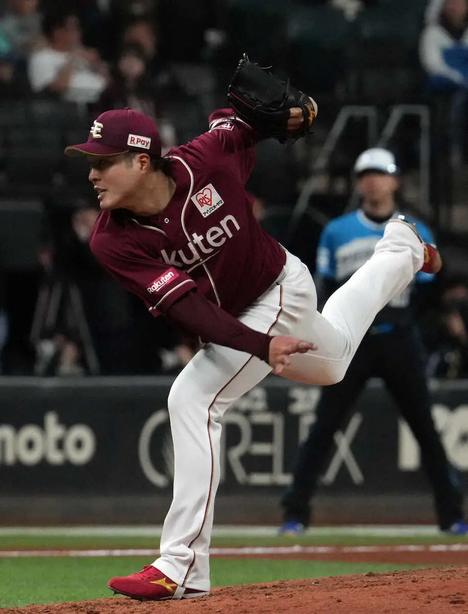 【画像・写真】楽天・滝中8回2失点「助かった」打線に感謝の2勝目“初回から飛ばしてほしい”三木監督の要望に応えた