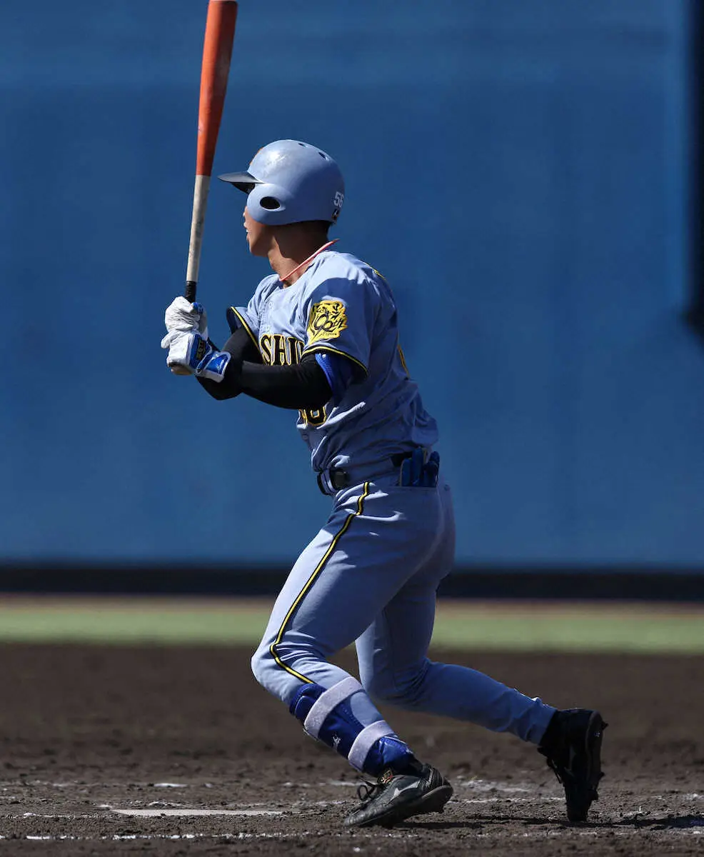 【画像・写真】【阪神・平田2軍監督語録】前回悔し交代の百崎が3安打＆決勝打「気合い入っていたんじゃない」