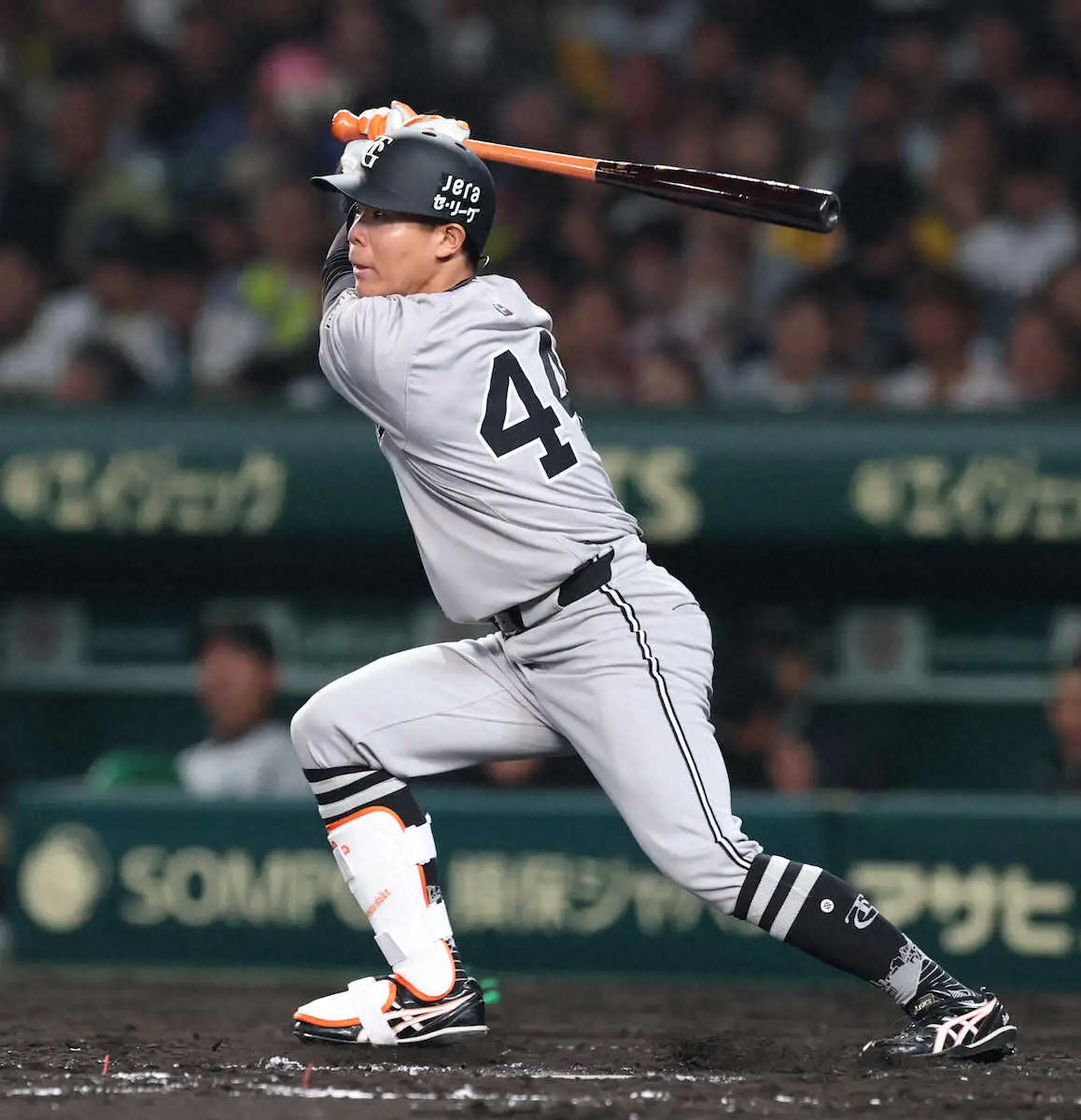 【画像・写真】巨人・佐々木俊輔　東洋大の1年先輩・村上からまた打った　代打で初球いきなり中前打　対戦打率.400