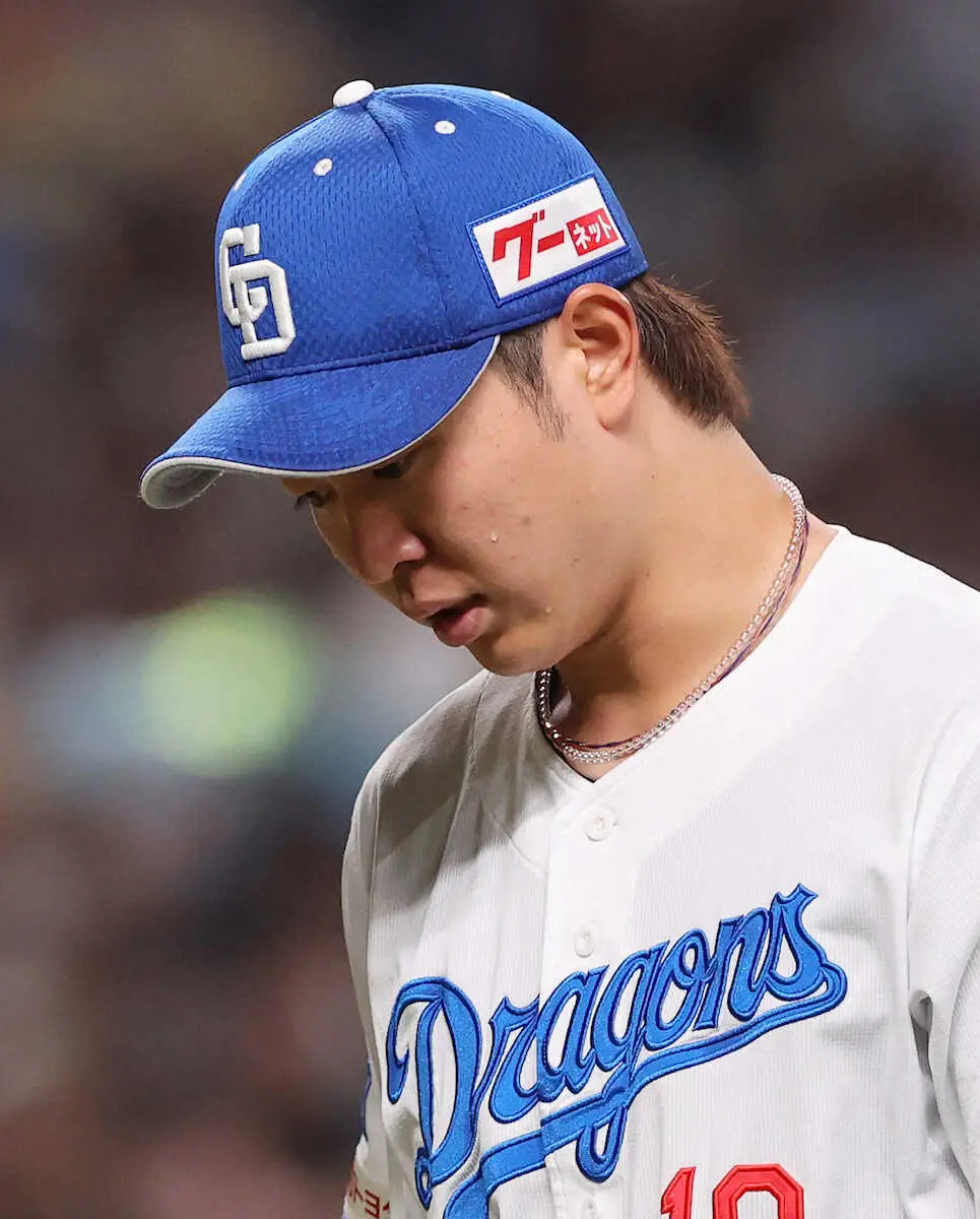 【画像・写真】中日・高橋宏　今季最短KO　頭抱える井上監督「日にちを空ければいいのか、修正すればいいのか…」