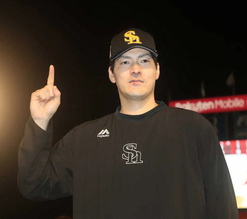 【画像・写真】ソフトバンク・有原が今季5試合目で初勝利　小久保監督は通算100勝