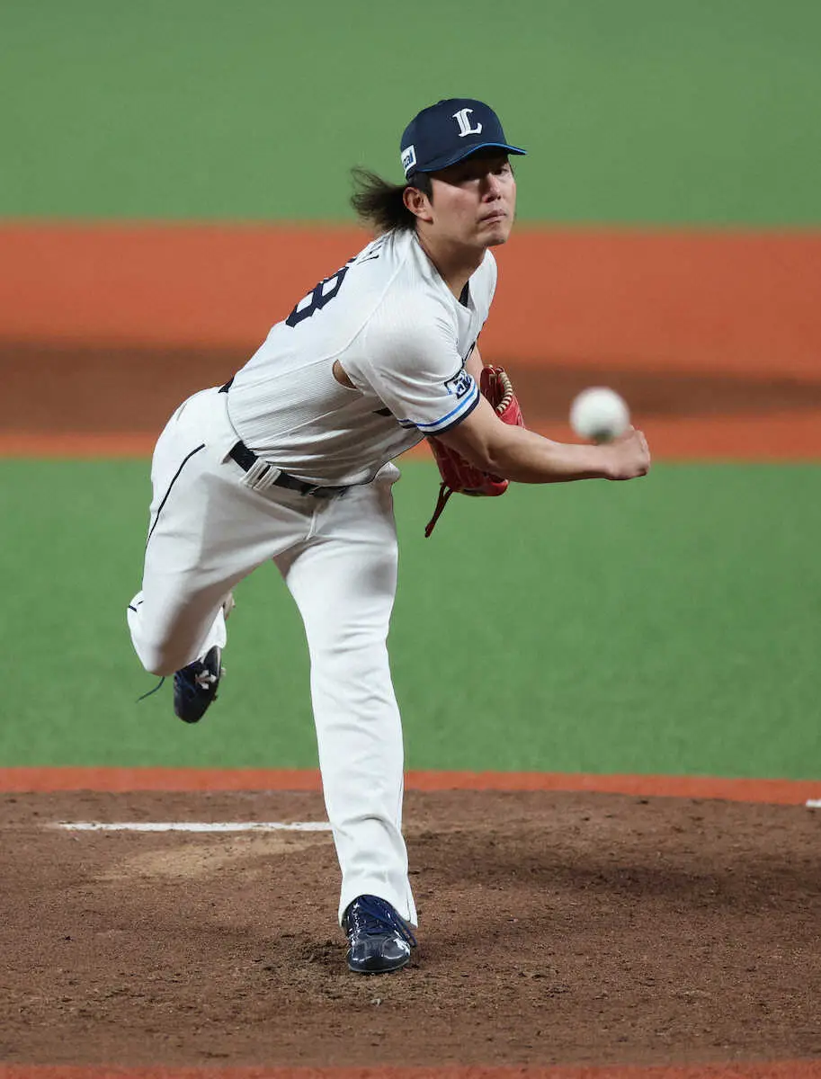 【画像・写真】西武・今井　7回零封で月間防御率0・30　伝説の鉄腕・稲尾に並んだ球団タイ