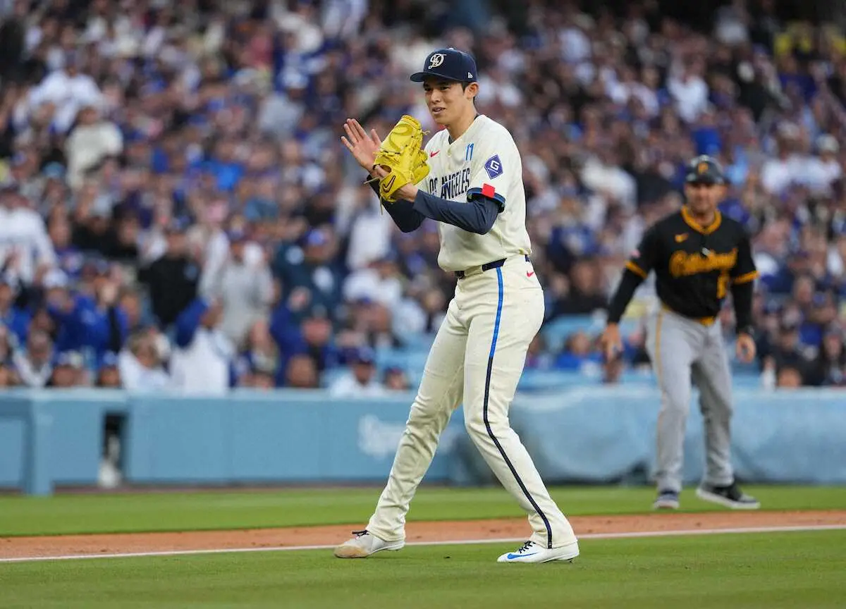 【画像・写真】佐々木朗希　5回に逆転許し計3失点　3戦連続5回到達も1点リード守れず　初回は先頭弾で3戦連続被弾