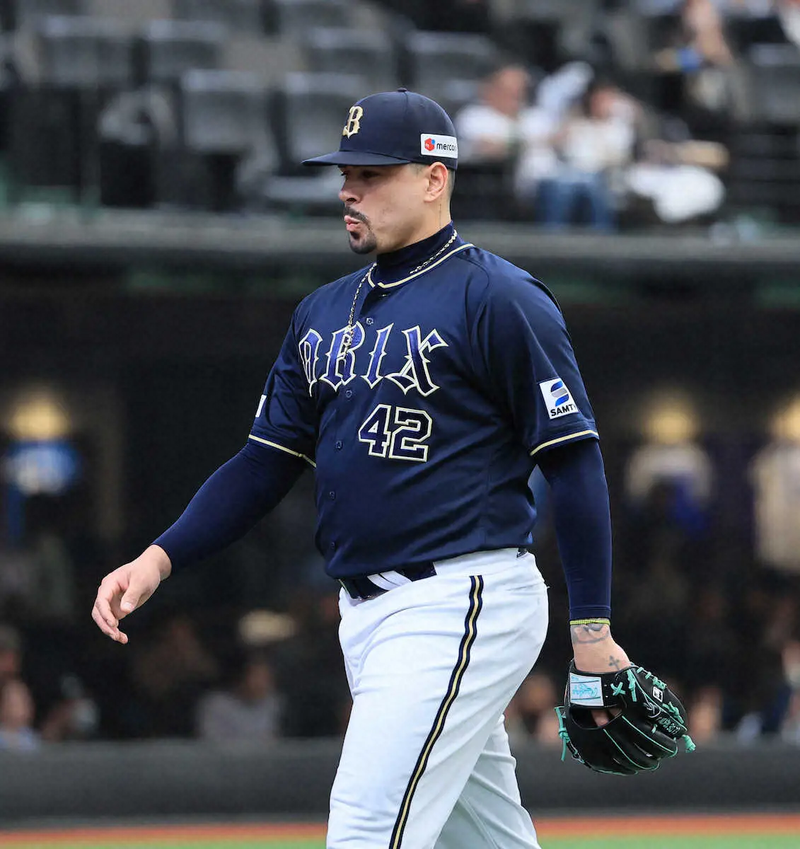 【画像・写真】オリックス・マチャドが救援失敗　敵地2カード連続負け越し　岸田監督「切り替えてしっかりやっていく」