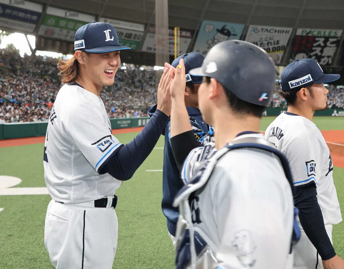 【画像・写真】西武・高橋光成「ずっと泣きそうだった…いつ泣いてもおかしくなかったです」ファン、仲間の存在に万感