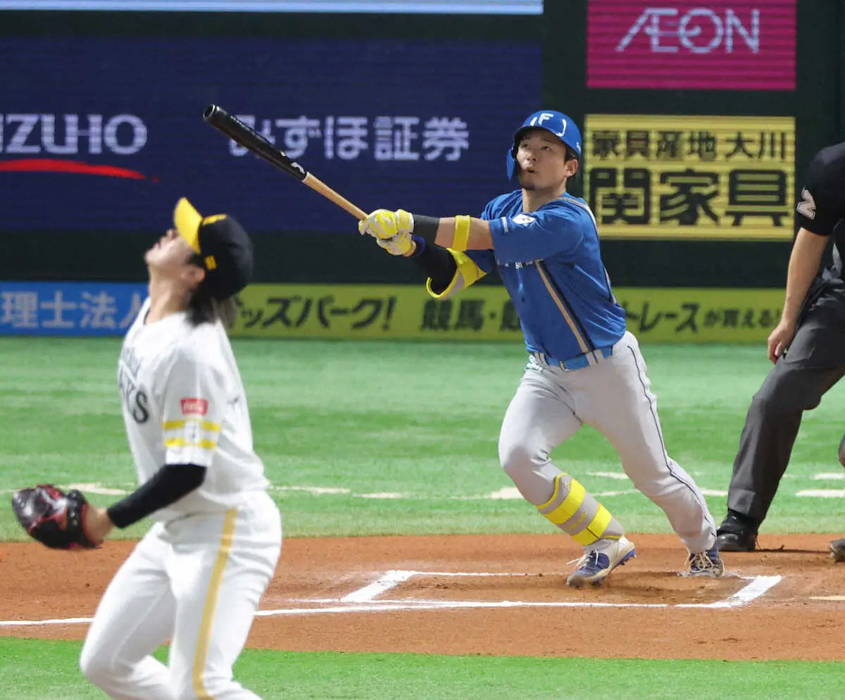 【画像・写真】新庄日本ハム　水野達稀の2号ソロで延長戦を制し貯金「1」　伊藤大海の130球熱投報われた