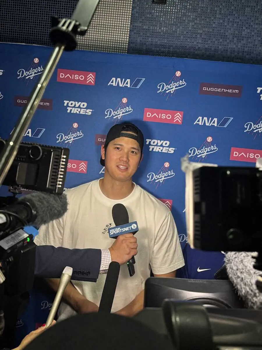 【画像・写真】ドジャース・大谷　長女の名前「今の段階でオフィシャルで出すということはない」