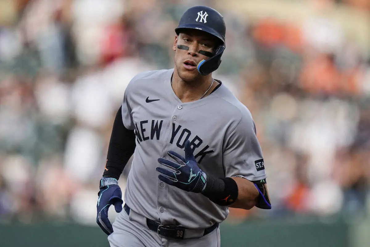 【画像・写真】ヤンキース・ジャッジが両リーグ最多タイ10号先制2ラン！ア・リーグ3冠王に浮上