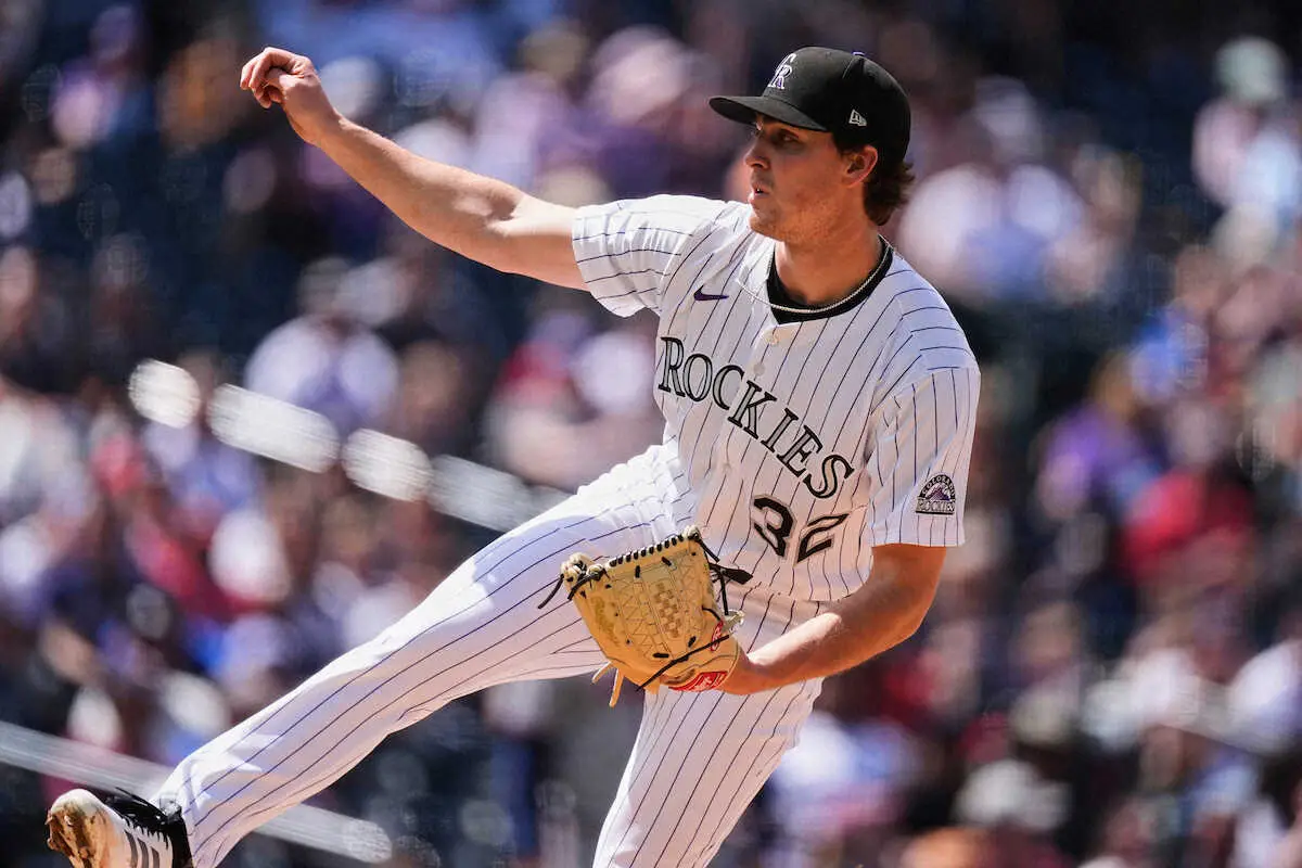 【画像・写真】ロッキーズ連敗8でストップ　23歳新人右腕が好投　依然として年135敗ペースと低迷続く　借金は20