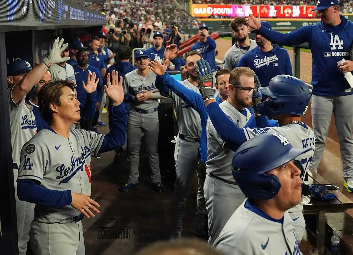 【画像・写真】ベッツ　6回に貴重な追加点となる5号ソロ　好投の山本由伸を援護　大谷翔平は3打数無安打2三振