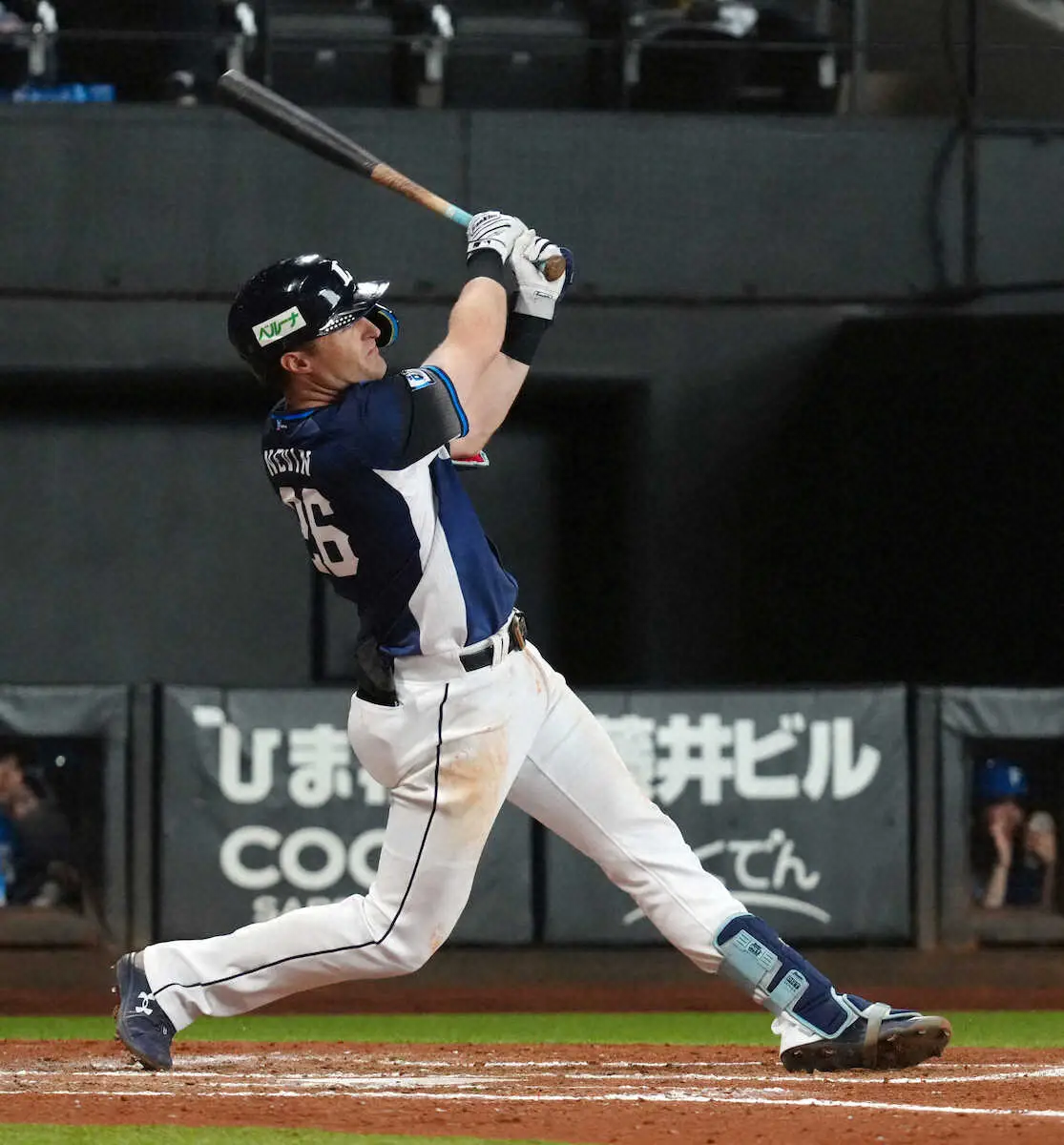 【画像・写真】西武・ネビンが2号先制ソロ！　12試合連続先制点で好投の先発・今井達也を援護