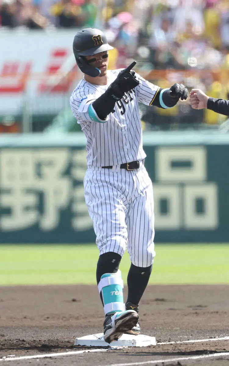 【画像・写真】阪神がヤクルトに快勝　デュプランティエは来日初勝利　佐藤輝は先制打を含む3安打2打点