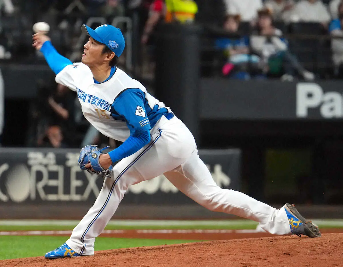 【画像・写真】日本ハム・玉井　576日ぶり1軍マウンドで無失点投球「少しだけほっとした」