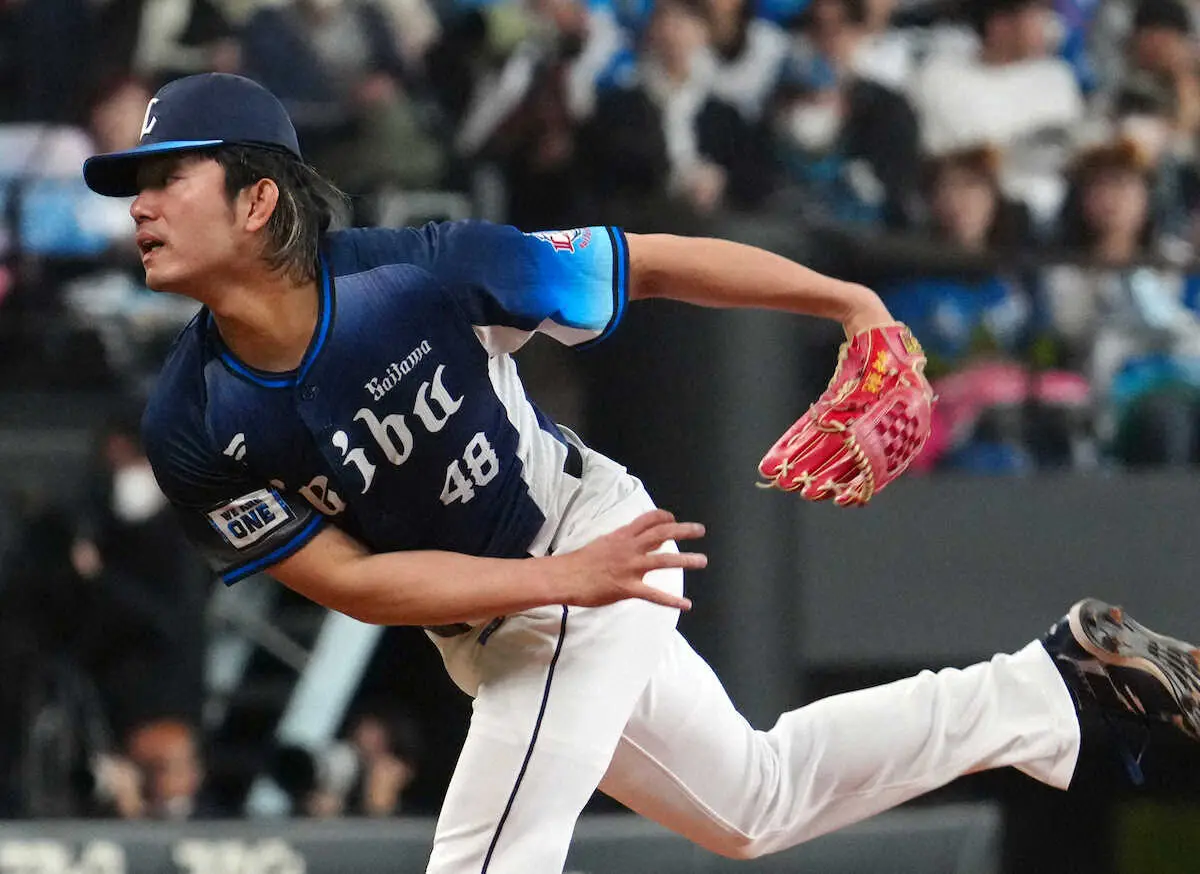 【画像・写真】西武・今井　7回無失点で3勝目　開幕から6試合連続HQS！チームに6連勝＆2位浮上もたらす