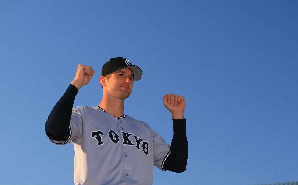 【画像・写真】巨人グリフィン「チーム全体の勝利」　相棒に感謝「岸田は出てない時でもしっかり裏で準備している」