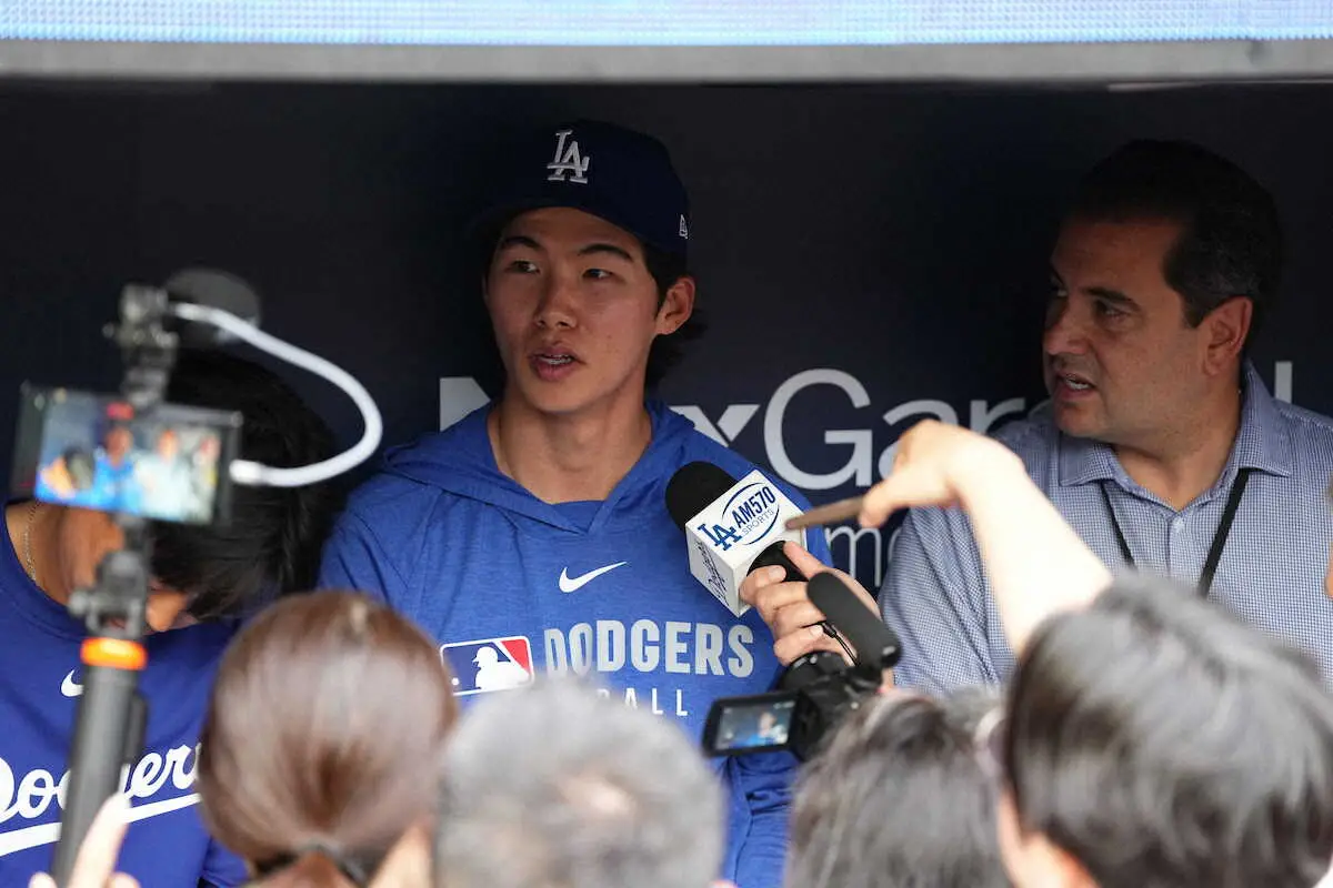 【画像・写真】ドジャース　キム・ヘソンをメジャー昇格　指揮官が説明「ご褒美」も「何が起こるかわからないのが野球」