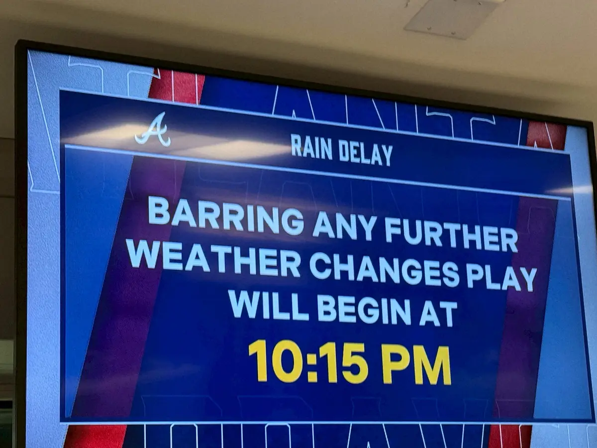 【画像・写真】ドジャース　ブレーブス戦は現地午後10時15分開始　約3時間遅延　佐々木朗希が先発　大谷翔平は1番